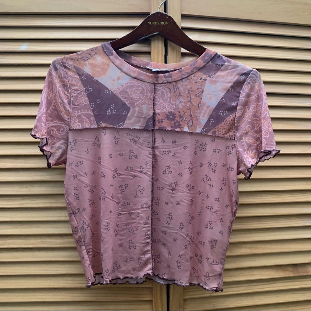BP Nordstrom Sheer Top Size Small